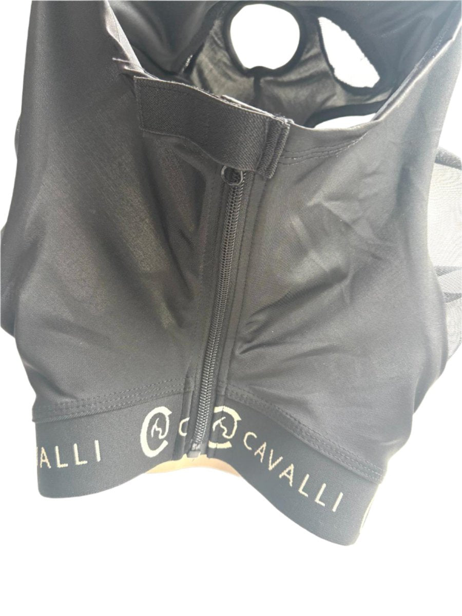Cavalli Fluemaske m. ører - Sort 2025 - animondo.dk - Cav3306