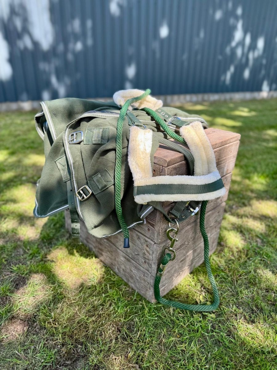 Cavalli Teddy Grime - Moss Green - animondo.dk - CAV4300