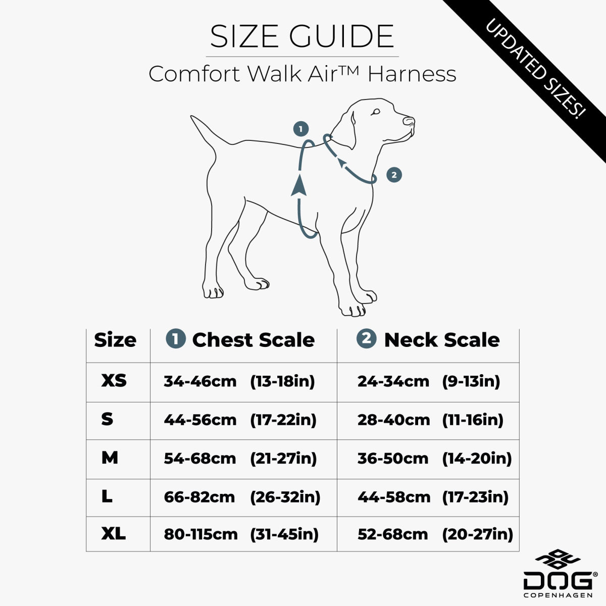 Dog Copenhagen Sele - "Comfort Walk Air™" - Rød - animondo.dk - HAR0345