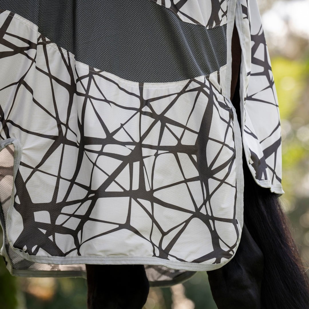 Horseware - Amigo CamoFly Plus Insektdækken m. aftagelig hals - Mønster/Grå - animondo.dk - AFRRK1 - I7BI - 66