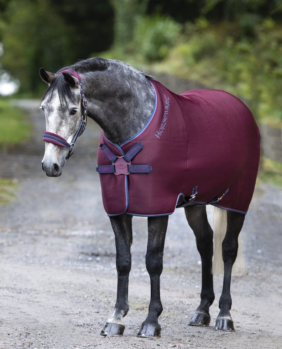 Horseware Rambo - Airmax Cooler Netdækken m. Disc Front - Burgundy - animondo.dk - ACAT74 - QQGB - 60