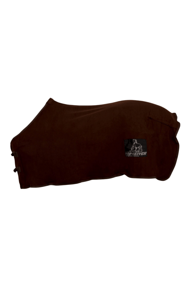 Top Reiter Fleecedækken - Brun - animondo.dk - DE - FLE - BR - 125