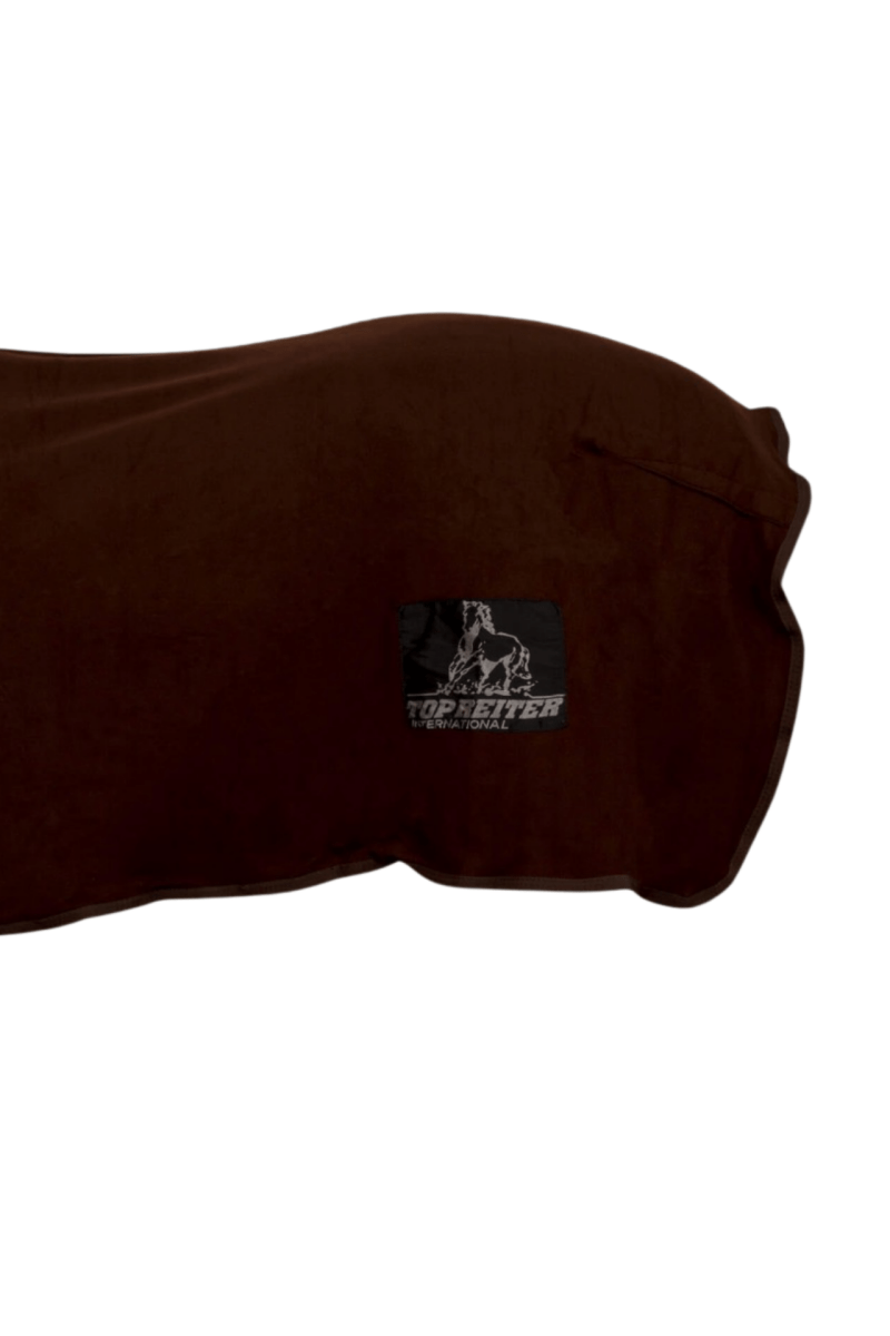 Top Reiter Fleecedækken - Brun - animondo.dk - DE - FLE - BR - 125