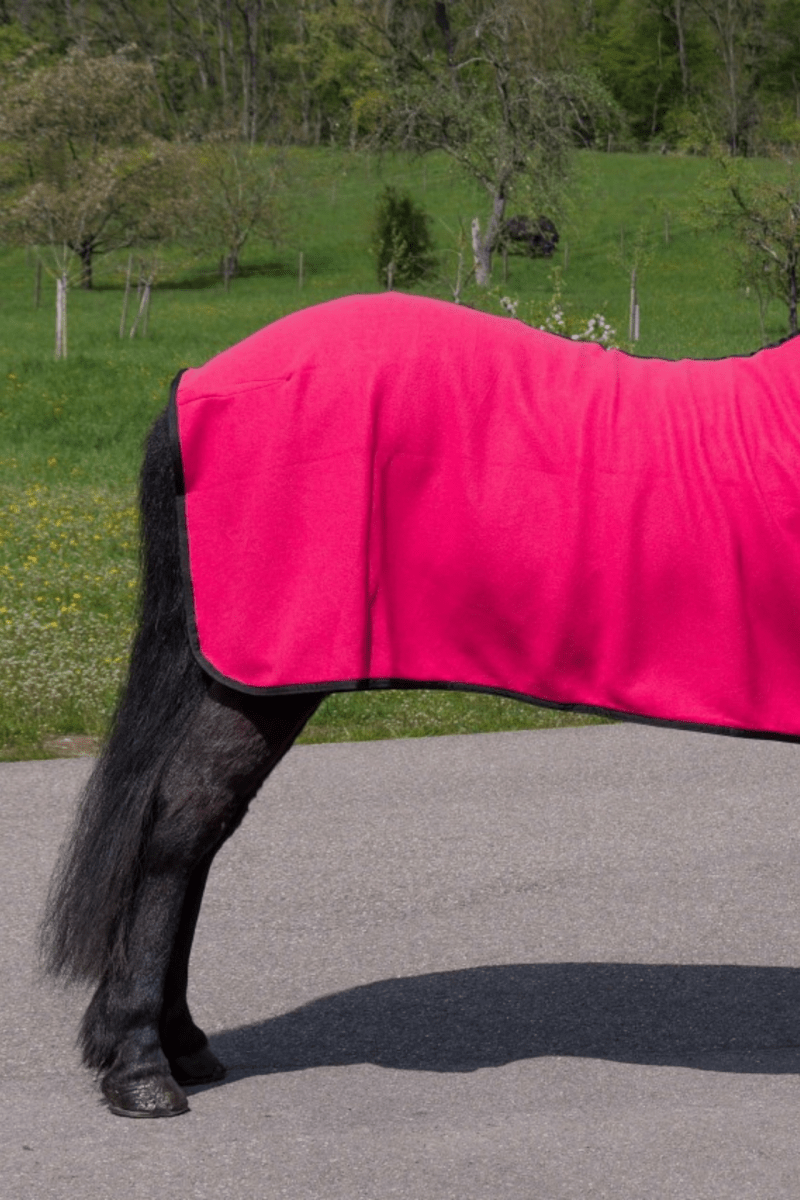 Top Reiter Fleecedækken - Pink - animondo.dk - DE - FLE - PI - 125