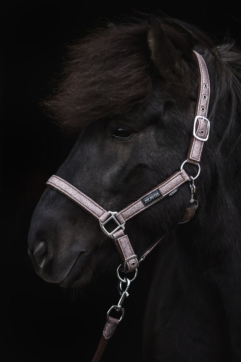 Top Reiter - "Glitrandi" Grime & træktov - Pink - animondo.dk - HAL - STR - GLIT - MC