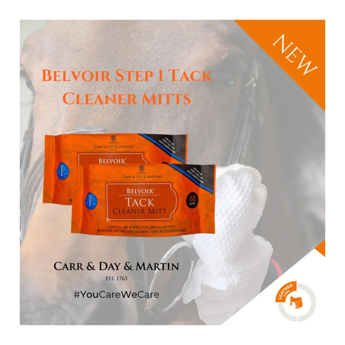 CDM Belvoir Tack Cleaning Mitt - animondo.dk