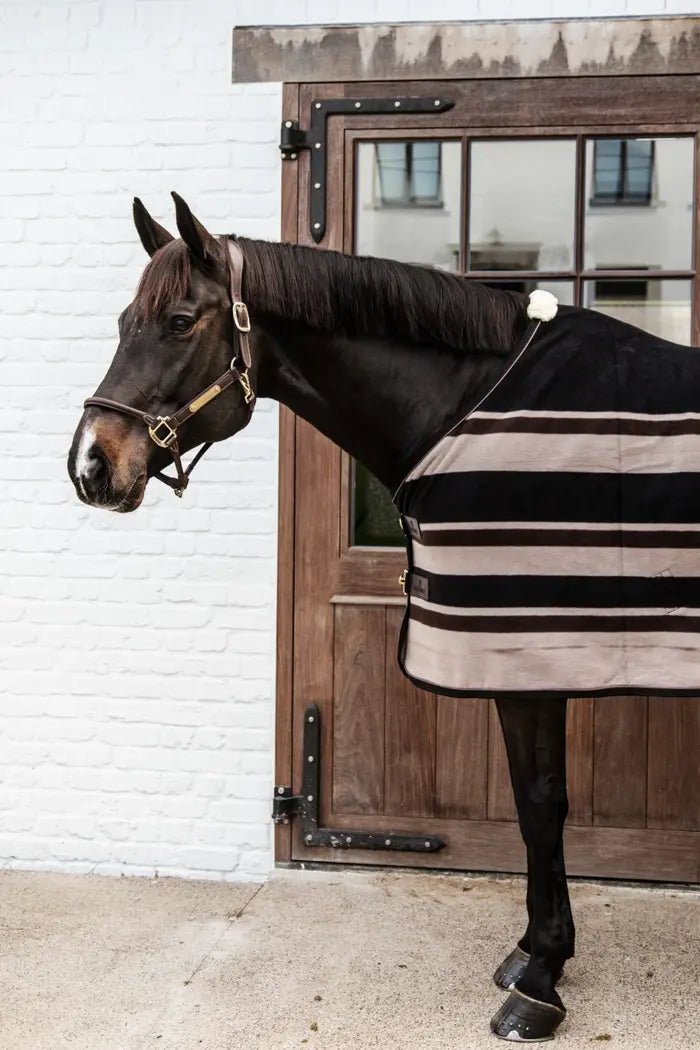 Kentucky Horsewear - "Heavy" Fleece dækken - Brun/Beige - animondo.dk - 52147 - 05 - 130