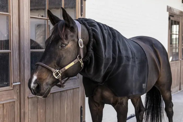 Kentucky Horsewear - "Heavy" Fleece Hals - Black - animondo.dk - 52223 - 01 - F