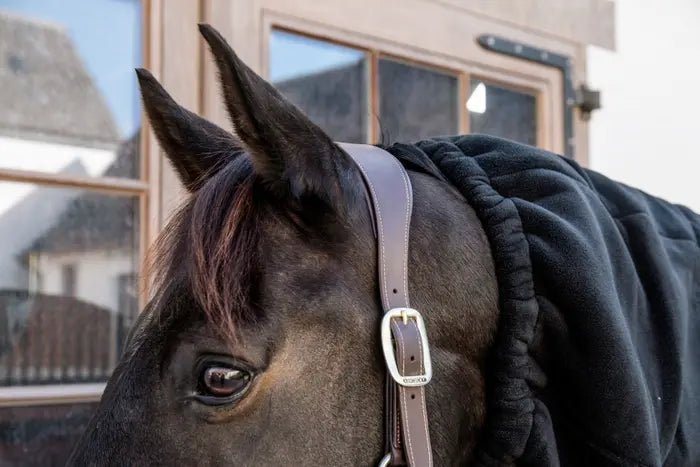 Kentucky Horsewear - "Heavy" Fleece Hals - Black - animondo.dk - 52223 - 01 - F