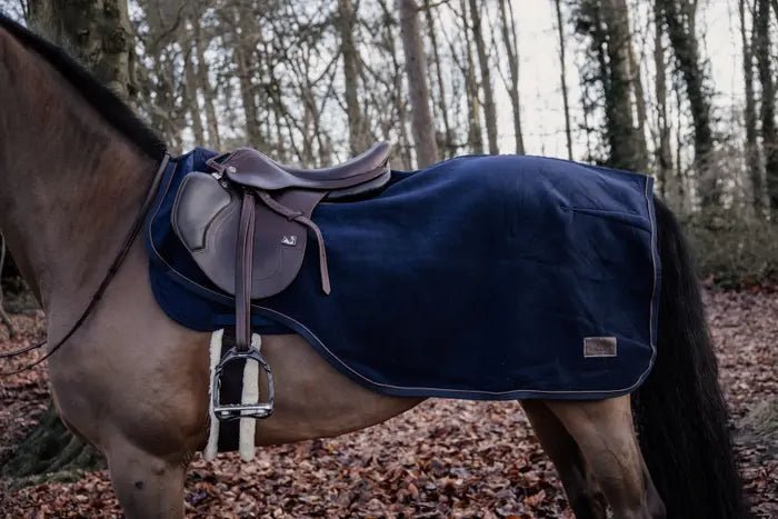 Kentucky Horsewear - Ridedækken m. fleece - Navy - animondo.dk - 52207 - 03 - M