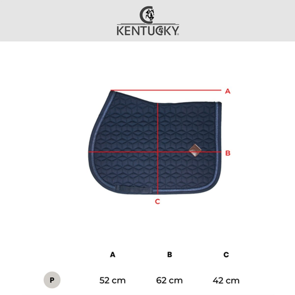 Kentucky - Velour Pony Sadelunderlag - Old rose - animondo.dk - 42579 - 10 - P