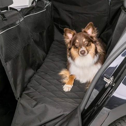 Trixie Hundetæppe til bagsædet - 1.55×1.30 m - Sort - animondo.dk