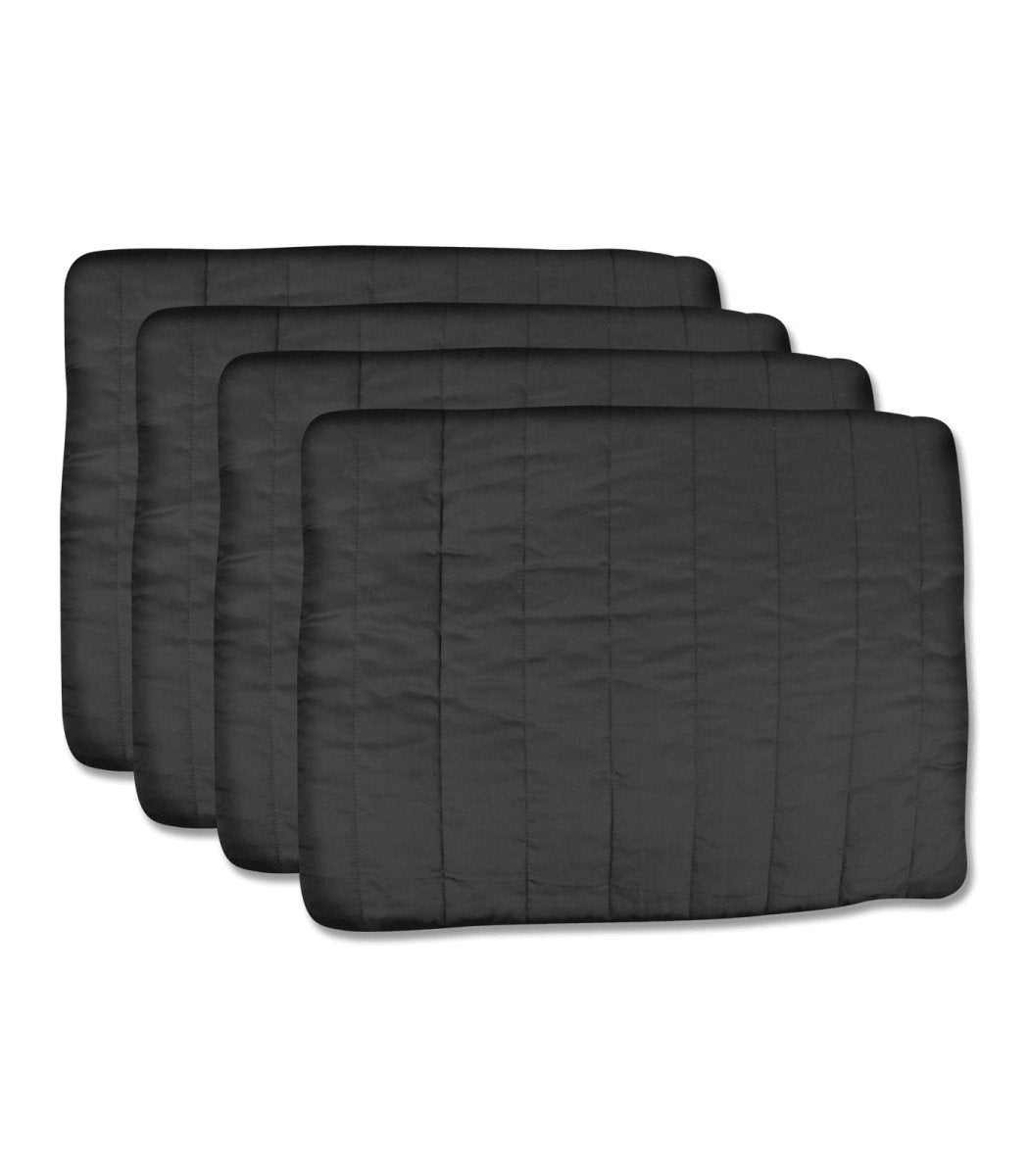 Waldhausen Bandage Pads, 4 stk - Sort - animondo.dk