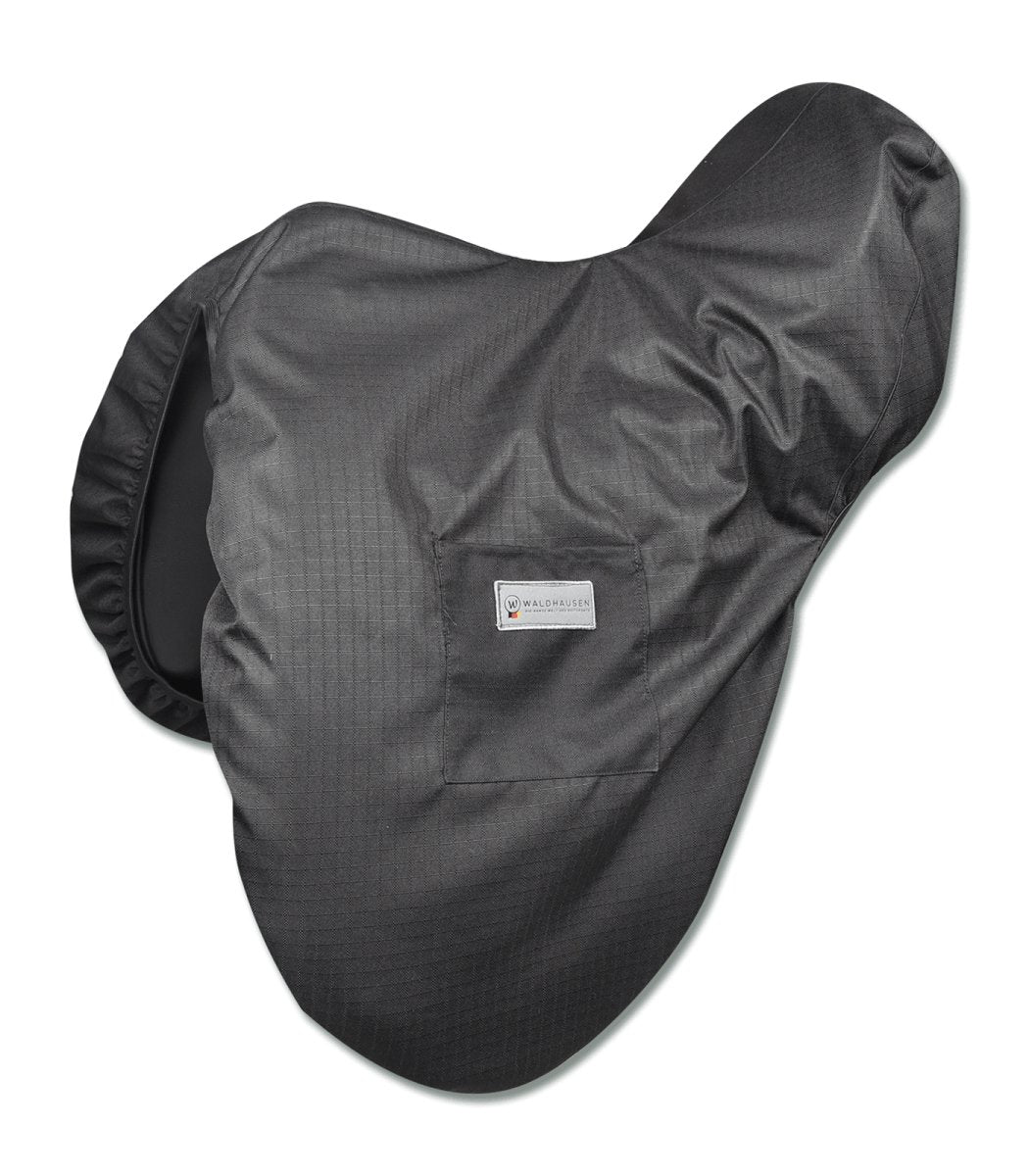 Waldhausen Sadelcover, 600D/Fleece - Sort - animondo.dk