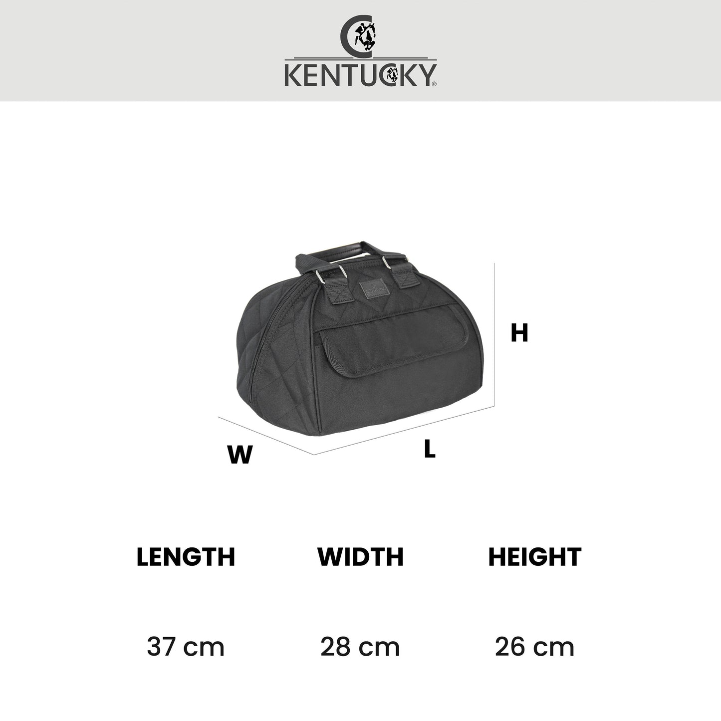 Kentucky Horsewear Helmtasche – Schwarz