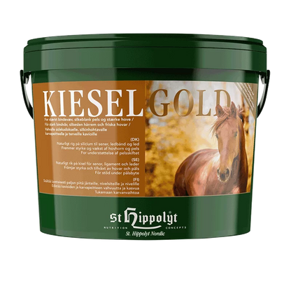 St. Hippolyt - Kieselgold - Hud, Pels og Hov Boost - 4 kg