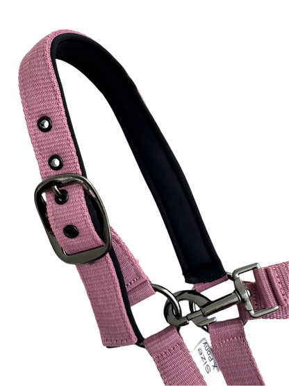 Cavalli Classic Halfter mit Neopren - Altrosa