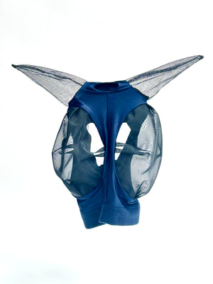 Cavalli Fliegenmaske m. Ohren - Marineblau 2024