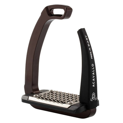 Acavallo - REL - X Easy Sikkerheds Stigbøjler - Brun - animondo.dk - AC667 - Brown