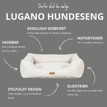 Ann Habor Lugano Hundeseng - Beige - animondo.dk - 05744003880003