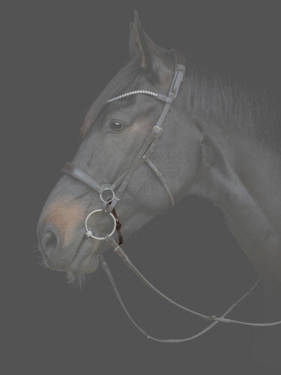 CATAGO - Gentle Bridle Næserem - Brun - animondo.dk - 800312002