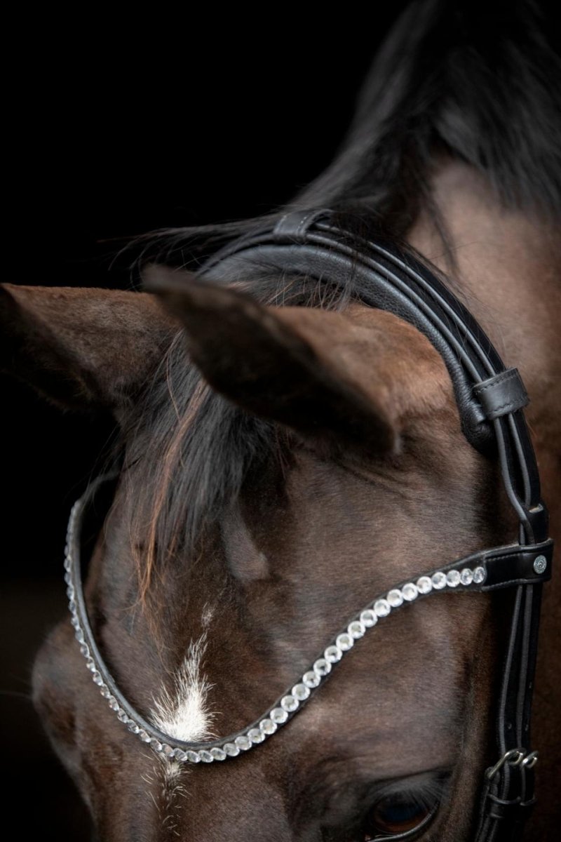 CATAGO - Gentle Bridle Nakkestykke m. Fyld - Sort - animondo.dk - 800263001