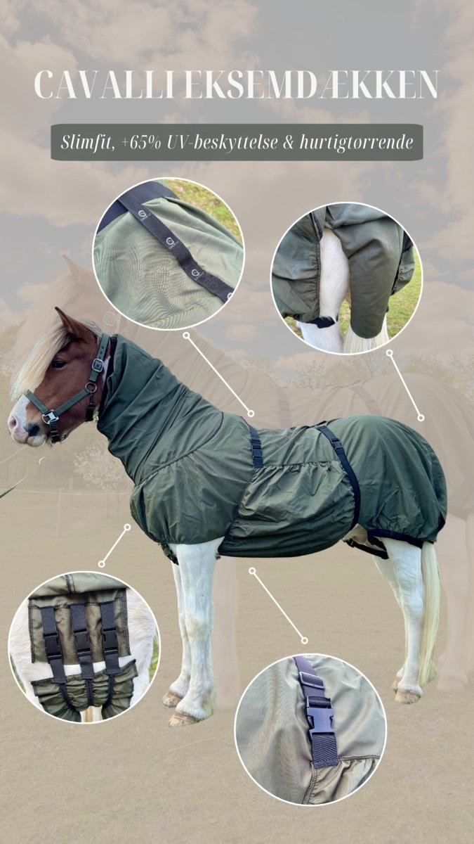 Cavalli Eksemdækken - Moss Green - animondo.dk - Cav3500