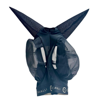 Cavalli Fluemaske m. ører - Sort 2025 - animondo.dk - Cav3306