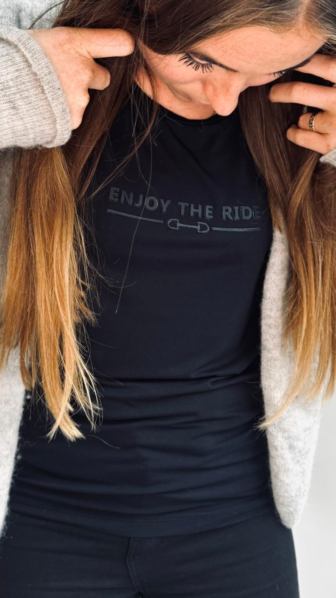 Cavalli T-Shirt – Genießen Sie die Fahrt