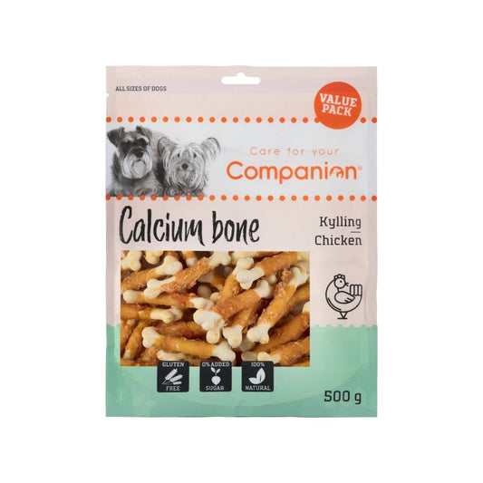 Companion - Tyggeben m. kylling og calcium - 500g - animondo.dk - CD101006X