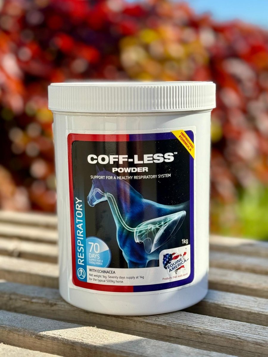 Equine America - Coff-Less Powder - luftveje - 1 KG - animondo.dk - EQ257-UK