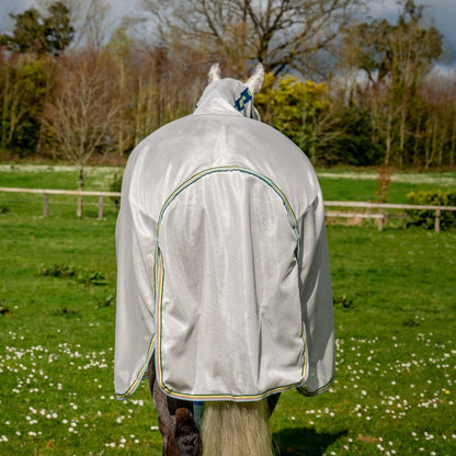 Horseware - Amigo Bug Rug Insektdækken - Grå/Grøn - animondo.dk - AFRR70 - IBL0 - 45