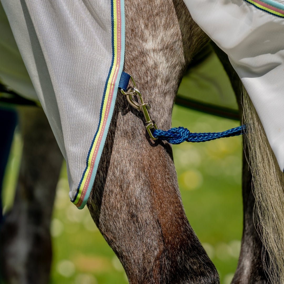 Horseware - Amigo Bug Rug Insektdækken - Grå/Grøn - animondo.dk - AFRR70 - IBL0 - 45