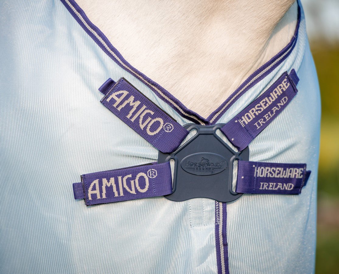 Horseware - Amigo XL Insektdækken - Blå/Sølv - animondo.dk - AFRBG9 - CABI - 75