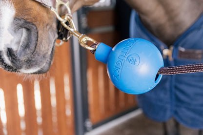 Kentucky Horsewear - Gummibold til opbindingskæder - Blå - animondo.dk - 82154 - 62 - S