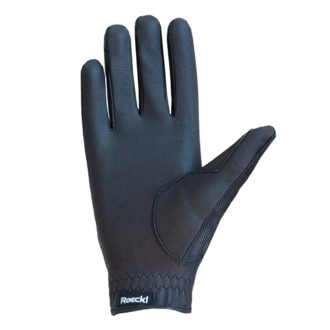 Roeckl - "Grip Lite" Ridehandske - Ekstra Åndbar - Sort - animondo.dk - 1808301251099960