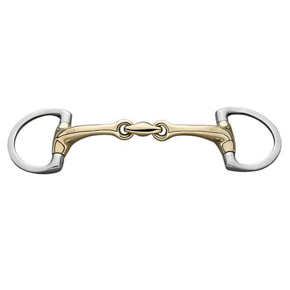 Sprenger Dynamic RS Eggbutt Bridon med D-ringe 14 mm Todelt - animondo.dk - 4024412578