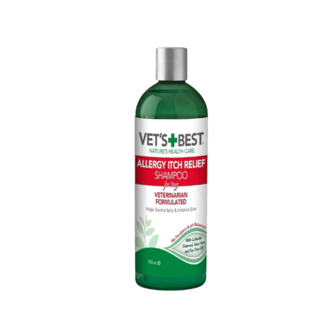 Animondo Vets Best – Beruhigendes Shampoo gegen Allergien und Juckreiz – 500 ml ...