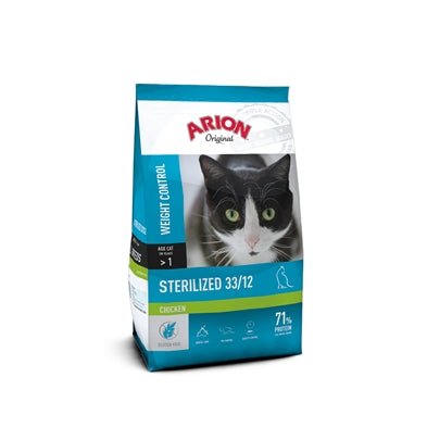 ARION ORIGINAL CAT STERILIZED CHICKEN - 7,5 kg - animondo.dk