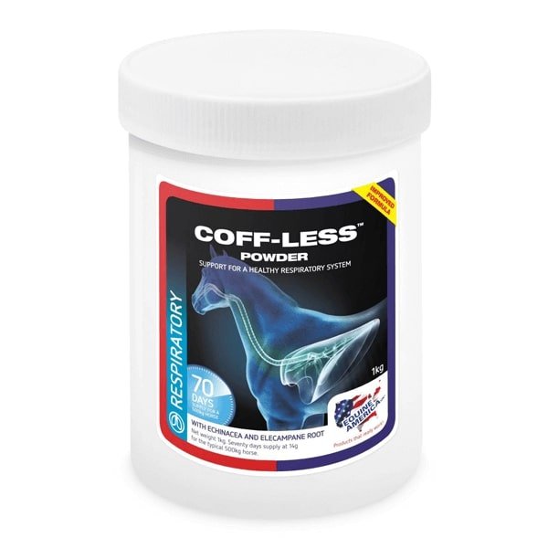 Equine America Coff-Less Powder - 1 KG - animondo.dk