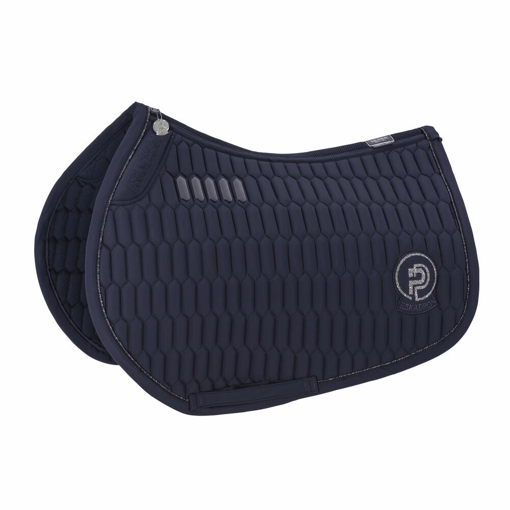 Eskadron Softshell Avantgarde Platinum Springsadelunderlag - Navy - animondo.dk