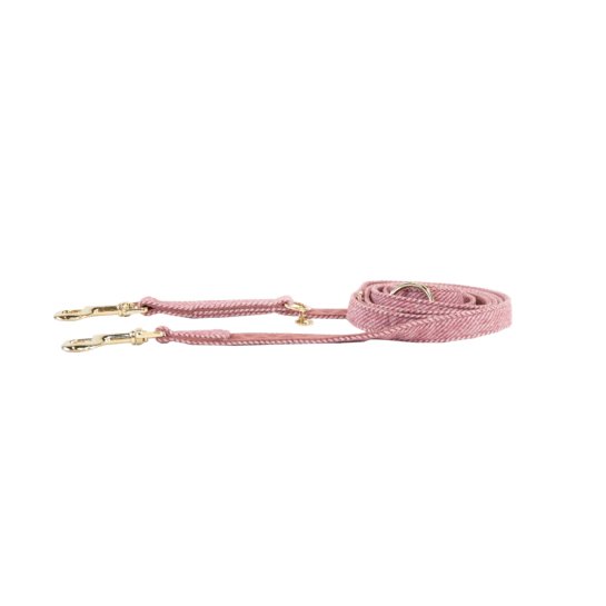 Kentucky Dog Lead Wool - Light Rose - 2m - animondo.dk