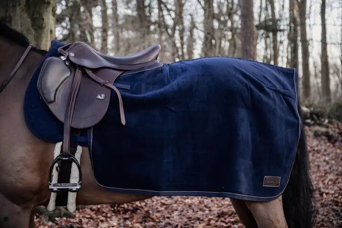 Kentucky Horsewear - Lændedækken i fleece - Navy - animondo.dk - 52208 - 03 - M