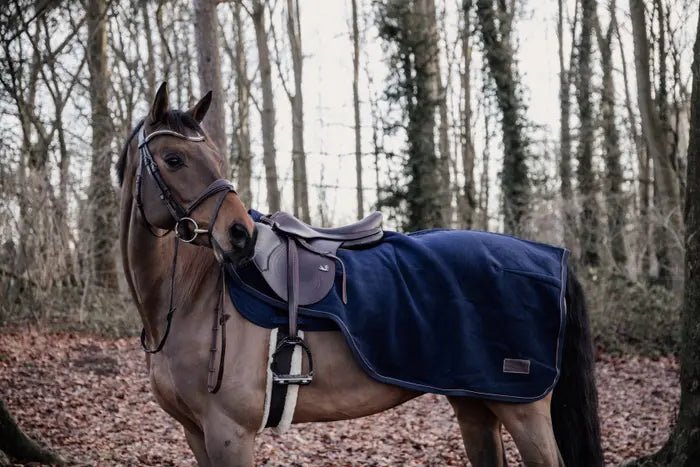 Kentucky Horsewear - Ridedækken m. fleece - Navy - animondo.dk - 52207 - 03 - M