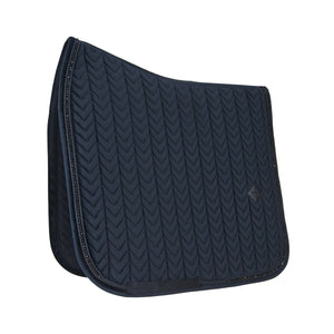 Kentucky Horsewear Velvet Pearls Dressurunderlag - Sort - animondo.dk