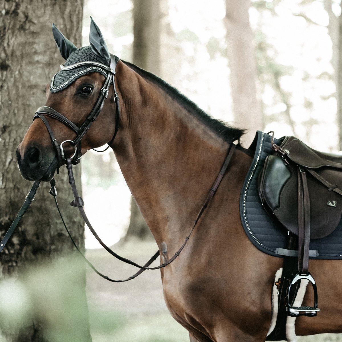 Kentucky Horsewear Wellington Stone & Pearl Hut - Grå - animondo.dk