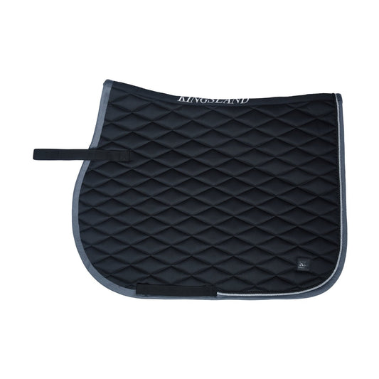 Kingsland Elin Saddle Pad Jumping - Navy - animondo.dk