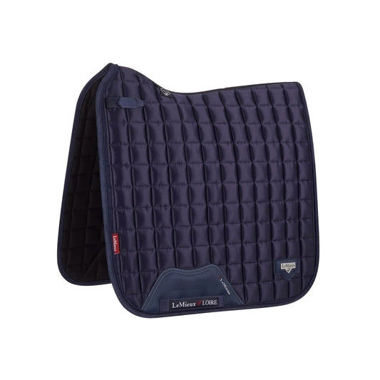 LeMieux Loire Classic Dressage Square Sadelunderlag - Navy - animondo.dk