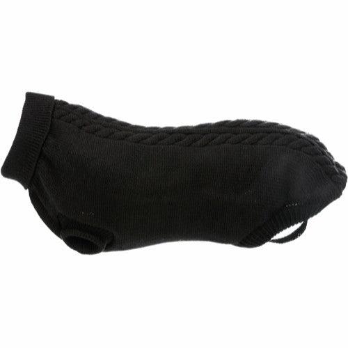 Kuscheliger Hundepullover Für Kalte Tage – Weich, Warm, Waschbar, In Größe XL (blau/weiß)