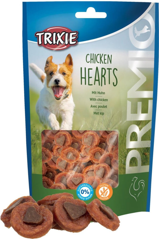 Trixie PREMIO Chicken Hearts - animondo.dk